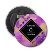 エレガント第6アメジスト結婚周年記念ボトル事業 栓抜き (正面)