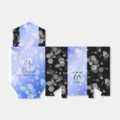 エレガント第65回サファ結婚イア フェイバーボックス (折り畳みなし)