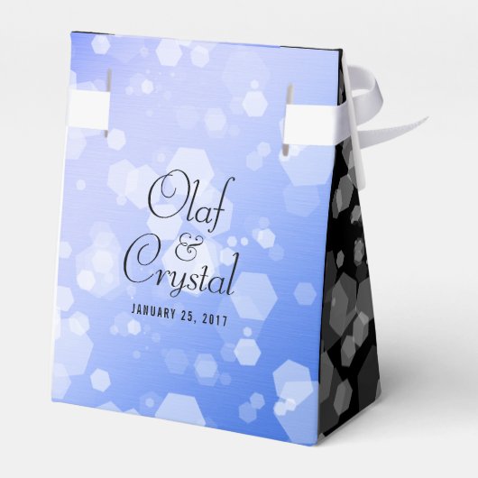 エレガント第65回サファ結婚イア フェイバーボックス (裏面サイド)