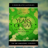 エレガント第66回タイタ結婚ナイト記念日 アクリルサイン (ニュートラル)