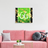 エレガント第66回タイタ結婚ナイト記念日 キャンバスプリント (インサイチュ (リビング))