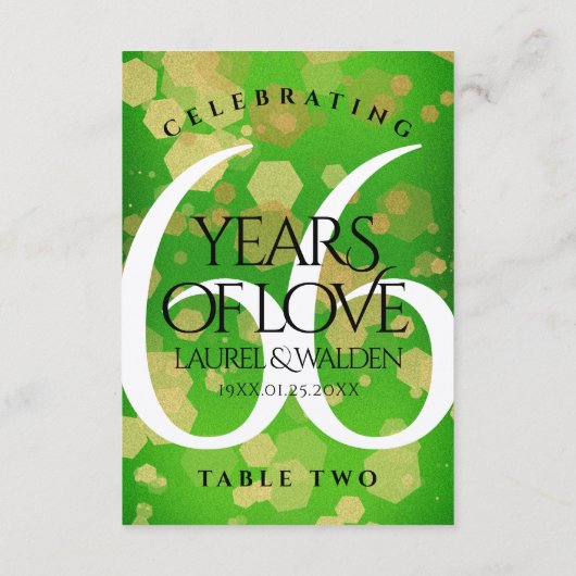 エレガント第66回タイタ結婚ナイト記念日 サンキューカード (裏面)