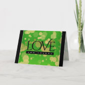 エレガント第66回タイタ結婚ナイト記念日 サンキューカード (正面)