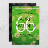 エレガント第66回タイタ結婚ナイト記念日 セーブザデート (正面/裏面)