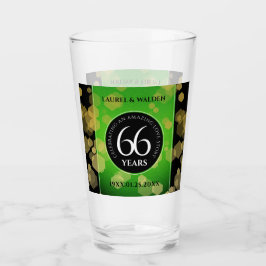 エレガント第66回タイタ結婚ナイト記念日 タンブラーグラス