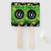 エレガント第66回タイタ結婚ナイト記念日 ハンドファン (正面&裏面)