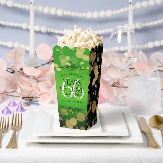 エレガント第66回タイタ結婚ナイト記念日 フェイバーボックス (ウェディング)