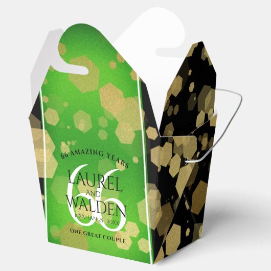 エレガント第66回タイタ結婚ナイト記念日 フェイバーボックス (オープン)