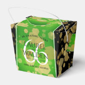 エレガント第66回タイタ結婚ナイト記念日 フェイバーボックス (裏面サイド)