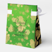 エレガント第66回タイタ結婚ナイト記念日 フェイバーボックス (裏面サイド)