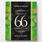 エレガント第66回タイタ結婚ナイト記念日 フォトプラーク (正面)