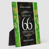 エレガント第66回タイタ結婚ナイト記念日 フォトプラーク (側面)