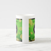 エレガント第66回タイタ結婚ナイト記念日 ボーンチャイナマグカップ (正面)