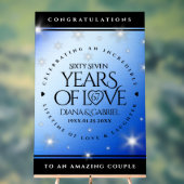 エレガント第67回スター結婚サファイア アクリルサイン (ニュートラル)