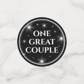 エレガント第67回スター結婚サファイア コンフェッティ (スモール正面)