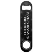 エレガント第67回スター結婚サファイア スピード栓抜き (裏面)