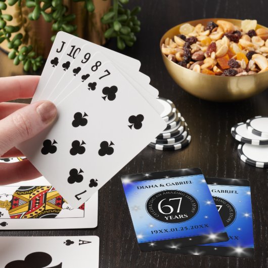 エレガント第67回スター結婚サファイア トランプ (インサイチュ)