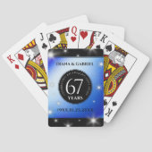 エレガント第67回スター結婚サファイア トランプ (裏面)