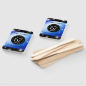 エレガント第67回スター結婚サファイア ハンドファン (組立なし)