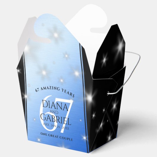 エレガント第67回スター結婚サファイア フェイバーボックス (オープン)