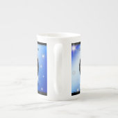 エレガント第67回スター結婚サファイア ボーンチャイナマグカップ (裏面)