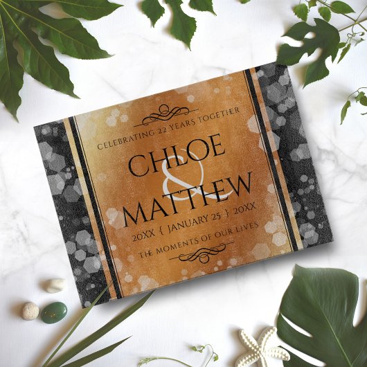 エレガント第7回22回銅49周年記念結婚会 カッティングボード