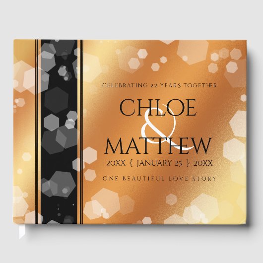 エレガント第7回22回銅49周年記念結婚会 ゲストブック (正面)