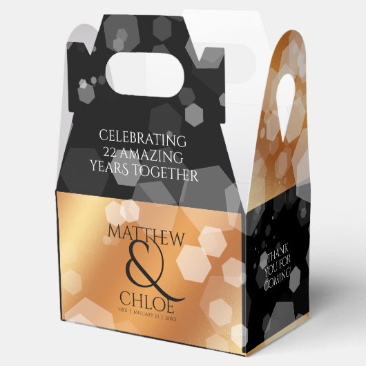 エレガント第7回22回銅49周年記念結婚会 フェイバーボックス (オープン)