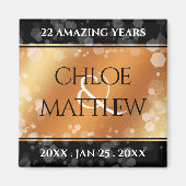 エレガント第7回22回銅49周年記念結婚会 マグネット (正面)