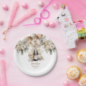 エレガント第70回サプライズ誕生日パーティー ペーパープレート (パーティー)