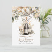 エレガント第70回サプライズ誕生日パーティー 招待状 (スタンド正面)