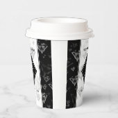 エレガント第75回ダイヤ結婚モンド記念日紙杯世界囲碁最強戦 紙コップ (右)