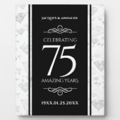 エレガント第75回ダイヤ結婚モンド フォトプラーク (正面)