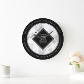 エレガント第75回ダイヤ結婚モンド ラージ壁時計 (ホーム)