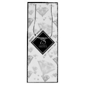 エレガント第75回ダイヤ結婚モンド ワインギフトバッグ (正面)