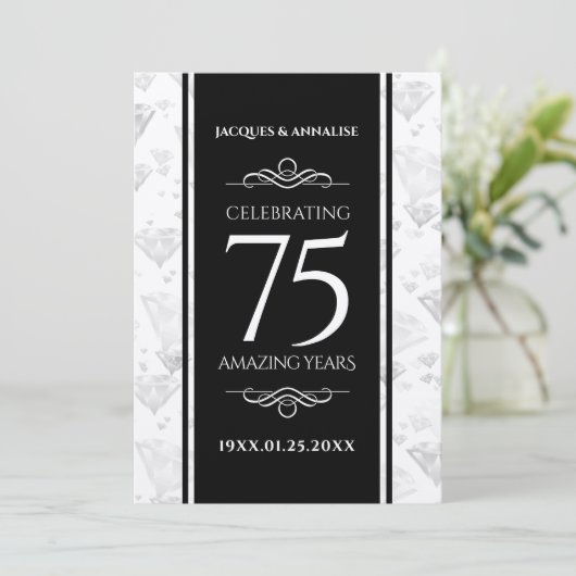 エレガント第75回ダイヤ結婚モンド 招待状 (スタンド正面)