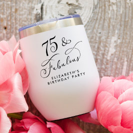 エレガント第75回誕生日パーティー