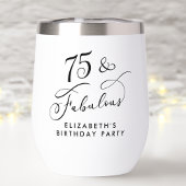 エレガント第75回誕生日パーティー