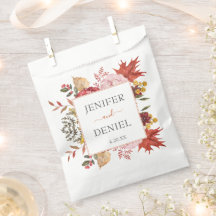 エレガント紅葉秋結婚の