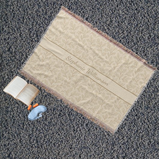 エレガント紅葉 | ミニマルカスタムリストファームハウス スローブランケット