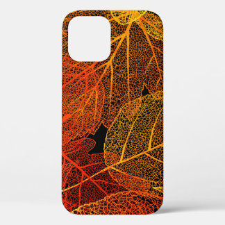 エレガント紅葉 iPhone 12ケース