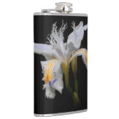 エレガント紋付アイリス白フローラ フラスク (右)