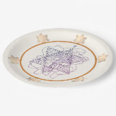 エレガント紙プレート ペーパープレート (アングル)