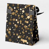 エレガント紙吹雪タイル模様 フェイバーボックス (裏面サイド)