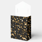 エレガント紙吹雪タイル模様 フェイバーボックス (オープン)