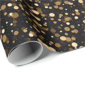 エレガント紙吹雪タイル模様 ラッピングペーパー (ロールコーナー)