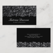 エレガント紙吹雪 名刺 (正面/裏面)