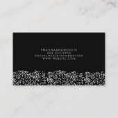エレガント紙吹雪 名刺 (裏面)