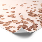 エレガント紙吹雪 | 20 +テーブル結婚の座席 ポスター (角)