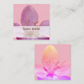 エレガント素晴らし名刺 スクエア名刺 (正面/裏面)